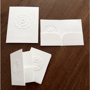 Chanel receipt holders